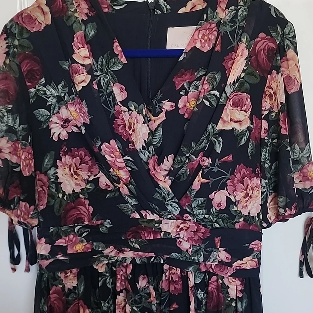Gal Meets Glam Floral Ashlynn Dress Size 6